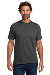 Hanes Men's Beefy-T 100% Cotton T-Shirt with Pocket 5190