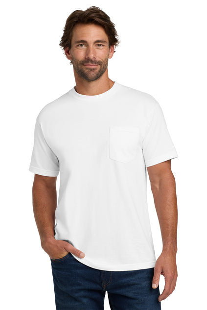 Hanes Men's Beefy-T 100% Cotton T-Shirt with Pocket 5190