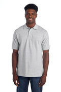 JERZEES Men's 100% Ringspun Cotton Piqué Polo 443M Mens Apparel Shirts & Tops