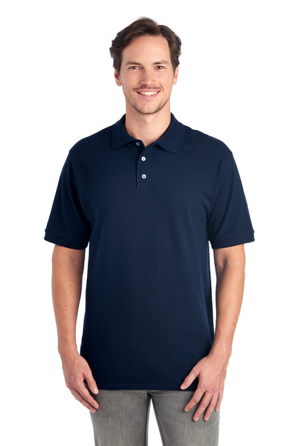 JERZEES Men's 100% Ringspun Cotton Piqué Polo 443M Mens Apparel Shirts & Tops