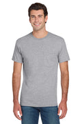 JERZEES Men's Dri-Power 50/50 Cotton/Poly Pocket T-Shirt 29MP