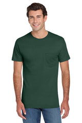 JERZEES Men's Dri-Power 50/50 Cotton/Poly Pocket T-Shirt 29MP