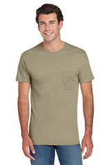 JERZEES Men's Dri-Power 50/50 Cotton/Poly Pocket T-Shirt 29MP