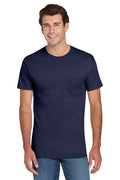JERZEES Men's Dri-Power 50/50 Cotton/Poly Pocket T-Shirt 29MP