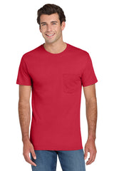 JERZEES Men's Dri-Power 50/50 Cotton/Poly Pocket T-Shirt 29MP