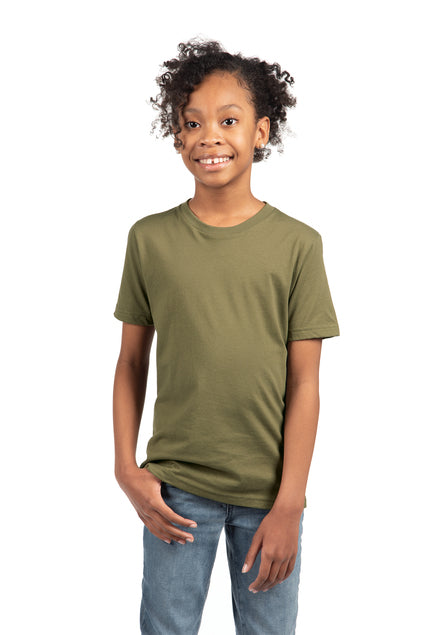 Next Level Youth Cotton Crew NL3310
