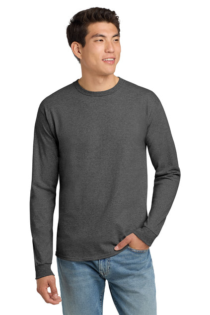 Hanes Men's Authentic 100% Cotton Long Sleeve T-Shirt 5586