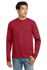 Hanes Men's Authentic 100% Cotton Long Sleeve T-Shirt 5586