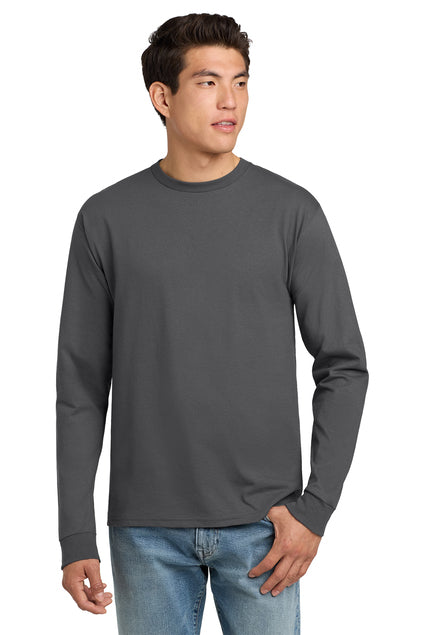 Hanes Men's Authentic 100% Cotton Long Sleeve T-Shirt 5586