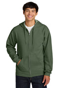 Gildan Men's Softstyle Midweight Fleece Full-Zip Hooded Sweatshirt SF600