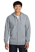 Gildan Men's Softstyle Midweight Fleece Full-Zip Hooded Sweatshirt SF600