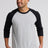 JERZEES Unisex Premium Blend Combed Ring Spun 3/4-Sleeve Raglan T-Shirt 560R Mens Apparel Shirts & Tops