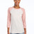 JERZEES Unisex Premium Blend Combed Ring Spun 3/4-Sleeve Raglan T-Shirt 560R Mens Apparel Shirts & Tops