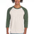 JERZEES Unisex Premium Blend Combed Ring Spun 3/4-Sleeve Raglan T-Shirt 560R Mens Apparel Shirts & Tops