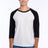 JERZEES Unisex Premium Blend Combed Ring Spun 3/4-Sleeve Raglan T-Shirt 560R Mens Apparel Shirts & Tops