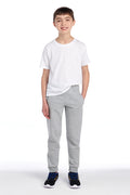 JERZEES Youth NuBlend Jogger Fleece Pants 975B