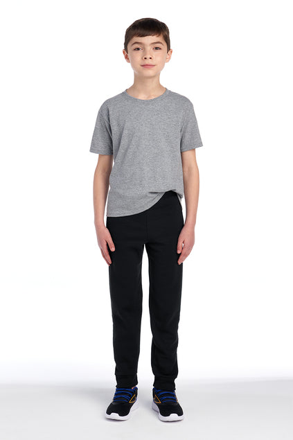 JERZEES Youth NuBlend Jogger Fleece Pants 975B