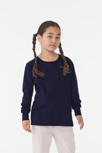 BELLA + CANVAS Youth Jersey Long Sleeve T-Shirt BC3501Y Youth Apparel Shirts & Tops