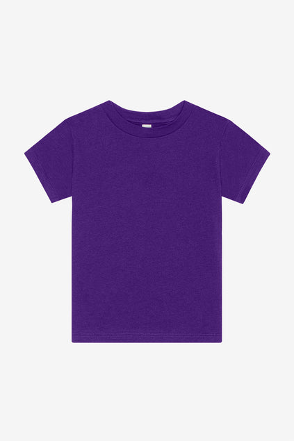 BELLA + CANVAS Toddler Short Sleeve Jersey Tee 2/2 BC3001T Youth Apparel Infant & Toddler