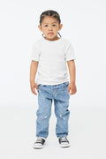 BELLA + CANVAS Toddler Short Sleeve Jersey Tee 2/2 BC3001T Youth Apparel Infant & Toddler