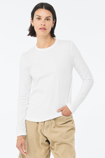 BELLA + CANVAS Women’s Jersey Long Sleeve Tee BC6500