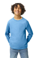 Gildan Youth Heavy Cotton 100% Cotton Long Sleeve T-Shirt 5400B