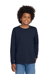 Gildan Youth Heavy Cotton 100% Cotton Long Sleeve T-Shirt 5400B