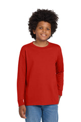 Gildan Youth Heavy Cotton 100% Cotton Long Sleeve T-Shirt 5400B