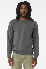 BELLA + CANVAS Unisex Sponge Fleece Raglan Sweatshirt BC3901 2/2 - Plus Mens Apparel Hoodies & Sweatshirts