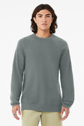 BELLA + CANVAS Unisex Sponge Fleece Raglan Sweatshirt BC3901 2/2 - Plus Mens Apparel Hoodies & Sweatshirts