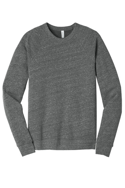 BELLA + CANVAS Unisex Sponge Fleece Raglan Sweatshirt BC3901 1/2 Mens Apparel Hoodies & Sweatshirts
