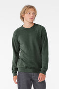 BELLA + CANVAS Unisex Sponge Fleece Raglan Sweatshirt BC3901 2/2 - Plus Mens Apparel Hoodies & Sweatshirts