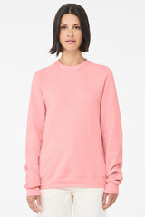 BELLA + CANVAS Unisex Sponge Fleece Raglan Sweatshirt BC3901 2/2 - Plus Mens Apparel Hoodies & Sweatshirts