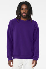 BELLA + CANVAS Unisex Sponge Fleece Raglan Sweatshirt BC3901 2/2 - Plus Mens Apparel Hoodies & Sweatshirts