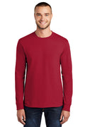 Port & Company Men's Long Sleeve Essential Tee. PC61LS Mens Apparel Shirts & Tops