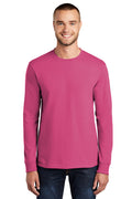 Port & Company Men's Long Sleeve Essential Tee. PC61LS Mens Apparel Shirts & Tops