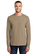 Port & Company Men's Long Sleeve Essential Tee. PC61LS Mens Apparel Shirts & Tops