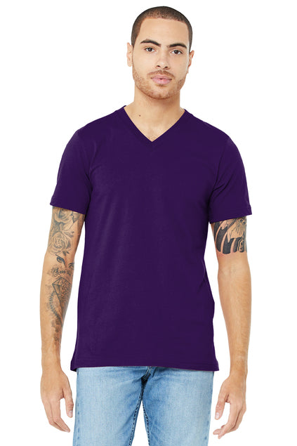BELLA + CANVAS Men's Jersey Short Sleeve V-Neck Tee BC3005 - Plus 2/2 Mens Apparel Shirts & Tops