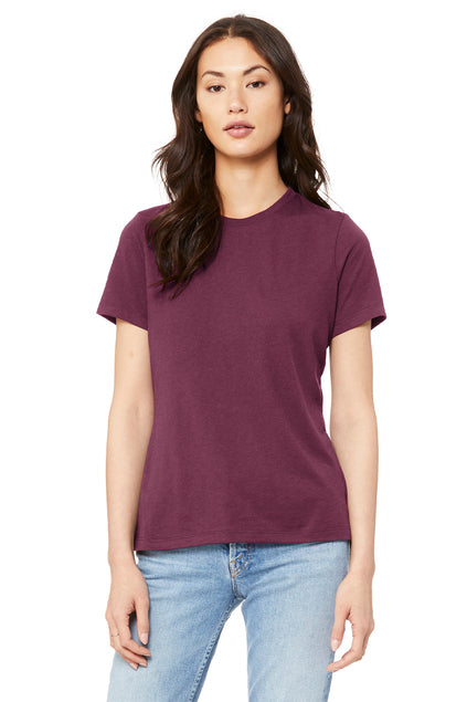 BELLA + CANVAS Women’s Relaxed Jersey Tee BC6400 - Plus 2/2 Womens Apparel Shirts & Tops
