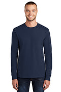 Port & Company Men's Long Sleeve Essential Tee. PC61LS Mens Apparel Shirts & Tops