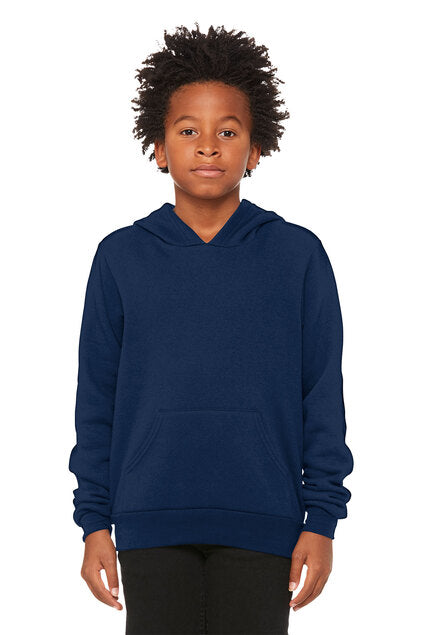 BELLA + CANVAS Youth Sponge Fleece Pullover Hoodie BC3719Y
