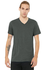 BELLA + CANVAS Unisex Heather CVC V-Neck Tee BC3005CVC Mens Apparel Shirts & Tops