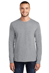 Port & Company Men's Long Sleeve Essential Tee. PC61LS Mens Apparel Shirts & Tops