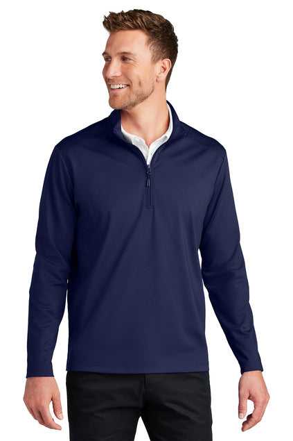 Port Authority Men's C-FREE Double Knit 1/4-Zip Fleece K880