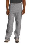 JERZEES Men's NuBlend Open Bottom Pant with Pockets 974MP