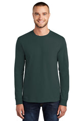 Port & Company Men's Long Sleeve Essential Tee. PC61LS Mens Apparel Shirts & Tops