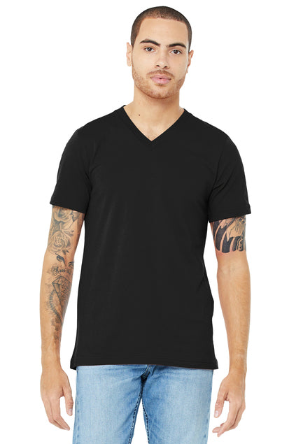 BELLA + CANVAS Men's Jersey Short Sleeve V-Neck Tee BC3005 - Plus 2/2 Mens Apparel Shirts & Tops