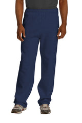 JERZEES Men's NuBlend Open Bottom Pant with Pockets 974MP