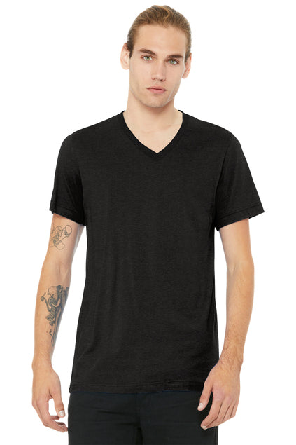BELLA + CANVAS Unisex Heather CVC V-Neck Tee BC3005CVC Mens Apparel Shirts & Tops