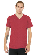BELLA + CANVAS Unisex Heather CVC V-Neck Tee BC3005CVC Mens Apparel Shirts & Tops
